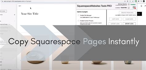 squarespace copy website.